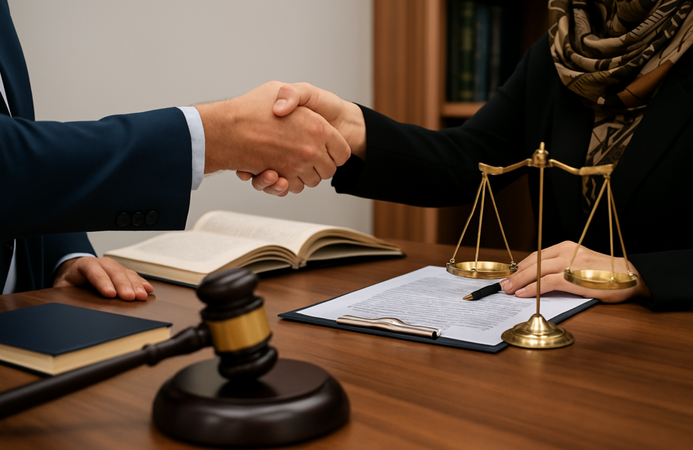 اثبات وقوع عقد شفاهی وکیل کاشان